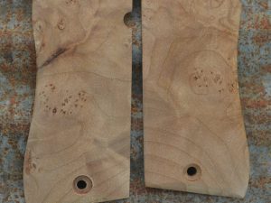 Maple burl Star BM grips