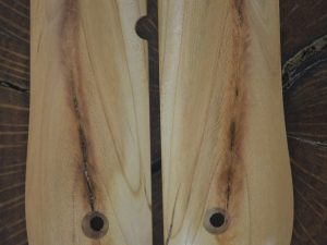 Colt government 380 Texas pecan grips