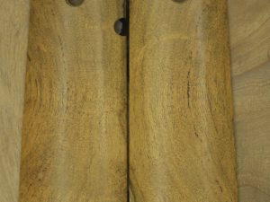 Texas spalted mesquite round butt 1911 grips