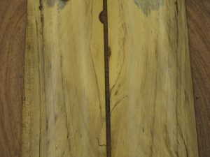 Spalted Texas pecan  1911 round butt