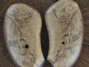 spalted Texas pecan extended Bond arms grips