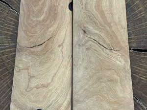 Elm burl Magwell fit 1911 grips