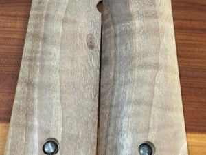 Tiger striped walnut 1911 grips